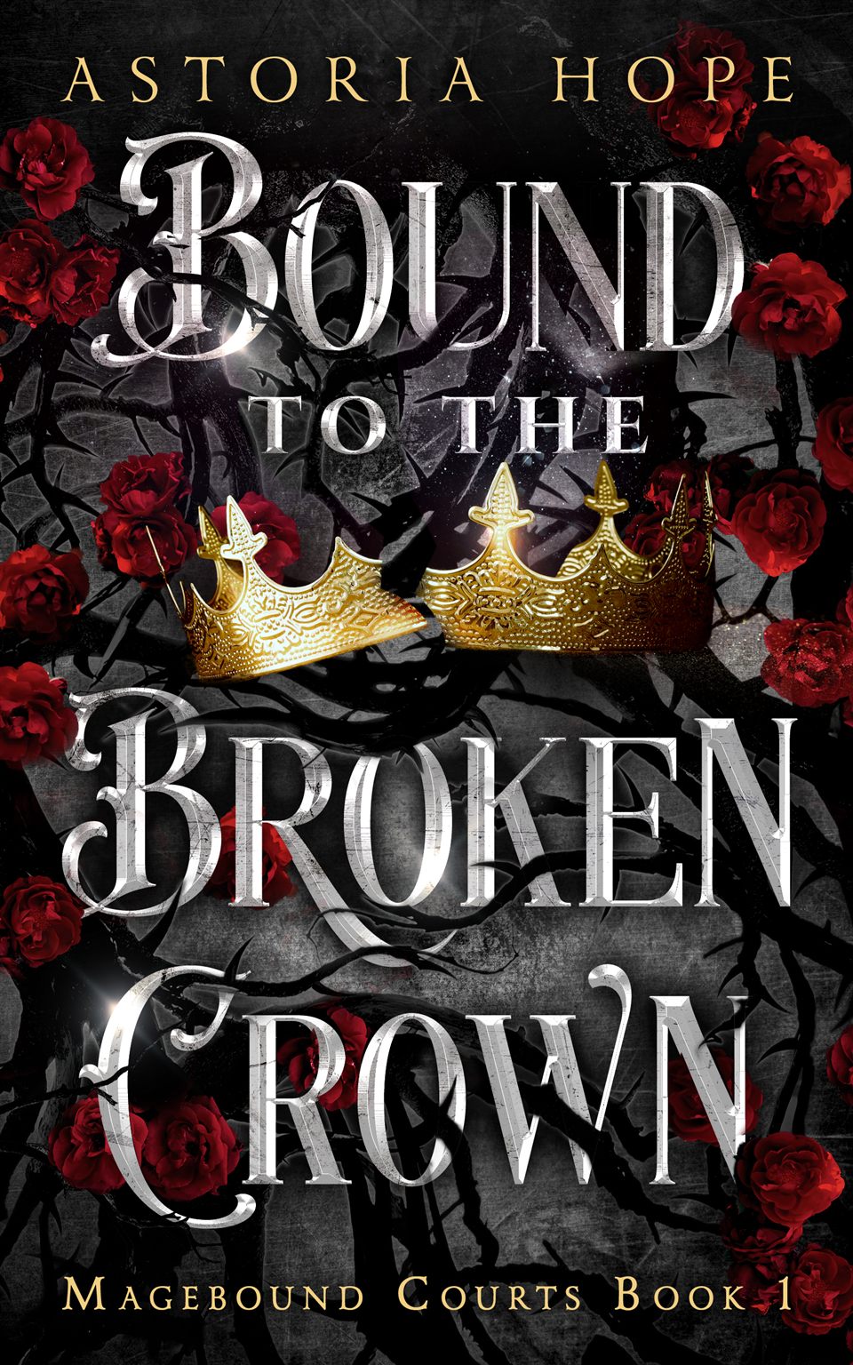 Bound to the Broken Crown book cover by Astoria Hope